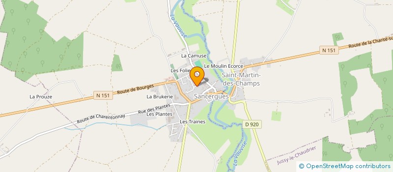 localisation de l'entreprise 498 546 902 à GIEN