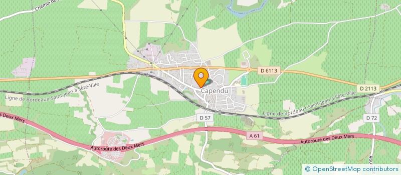 localisation de l'entreprise 498 548 874   SAINT-COUAT-D'AUDE