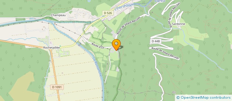 localisation de l'entreprise 498 556 554   LES DEUX ALPES