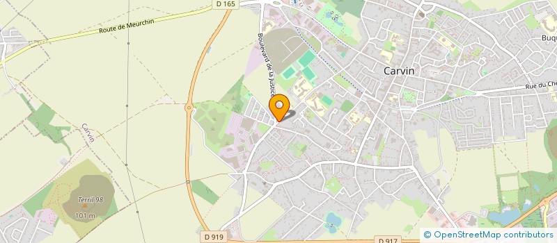 localisation de l'entreprise 498 557 669   CARVIN