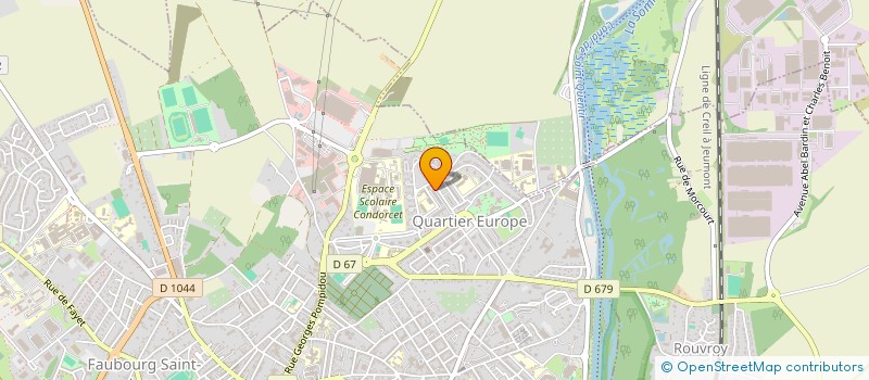 localisation de l'entreprise 498 561 208   SAINT-QUENTIN