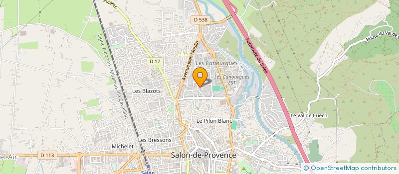 localisation de l'entreprise 498 683 101   LANCON-PROVENCE