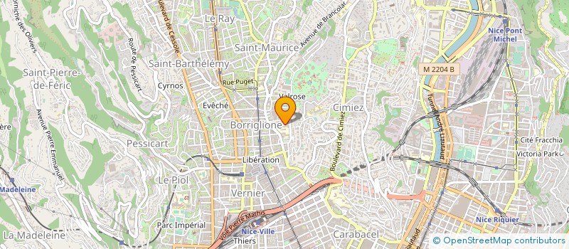 localisation de l'entreprise 498 683 523 à NICE