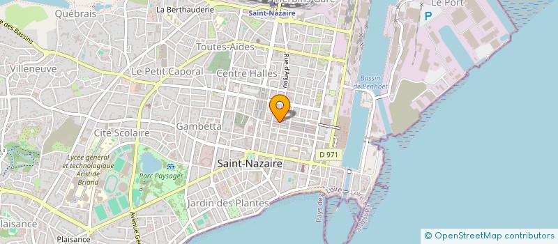 localisation de l'entreprise 498 726 819 à SAINT-NAZAIRE