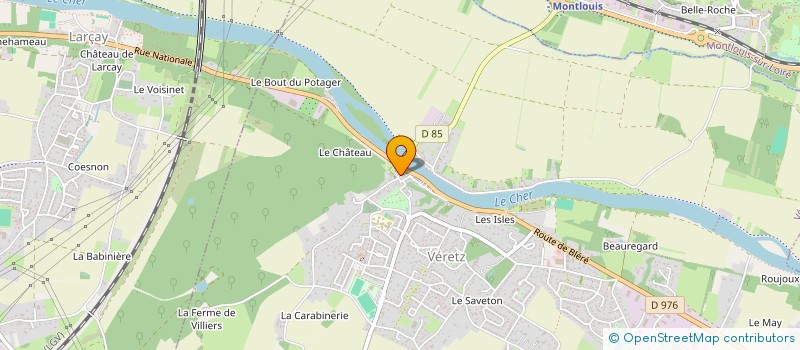 localisation de l'entreprise 498 759 992   TOURS