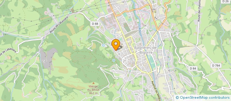 localisation de l'entreprise 498 760 917   POUZAC