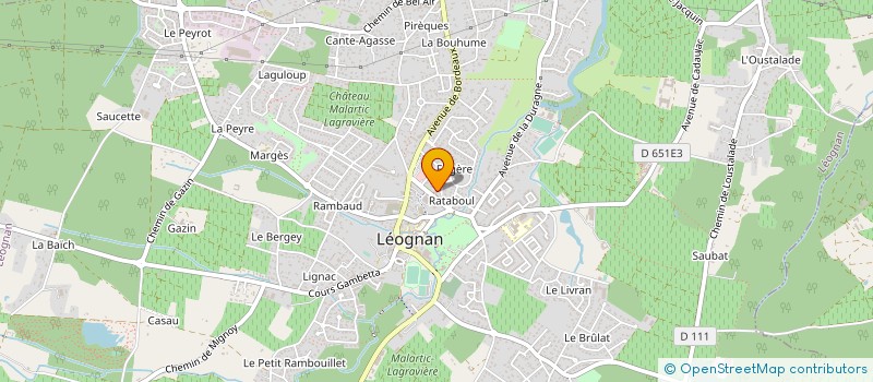 localisation de l'entreprise 498 789 353   SAUCATS