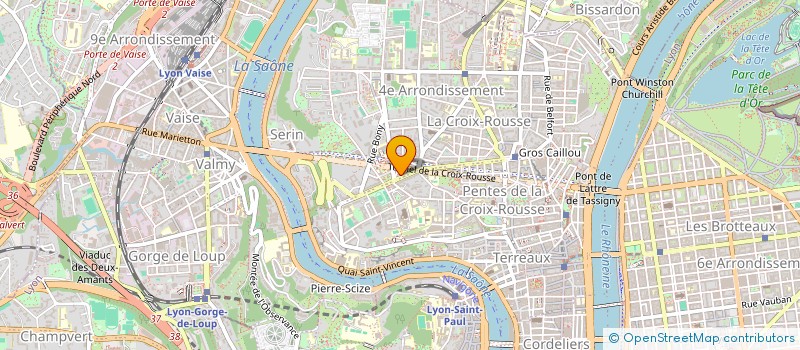 localisation de l'entreprise 498 806 074   LYON