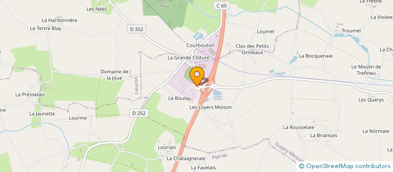 localisation de l'entreprise 498 808 518   PORNICHET