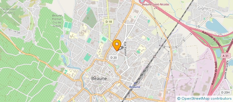 localisation de l'entreprise 498 822 808 à BEAUNE