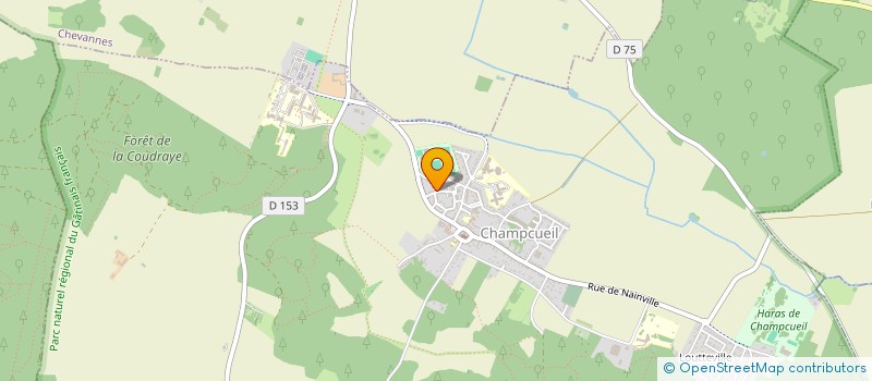 localisation de l'entreprise 498 823 780   CHEVANNES