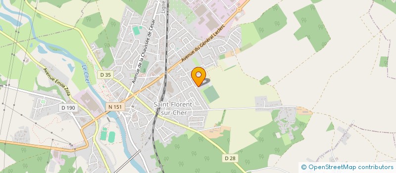 localisation de l'entreprise 498 863 703   SAINT-FLORENT-SUR-CHER