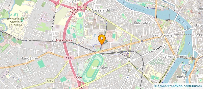 localisation de l'entreprise 498 864 404 à TOULOUSE