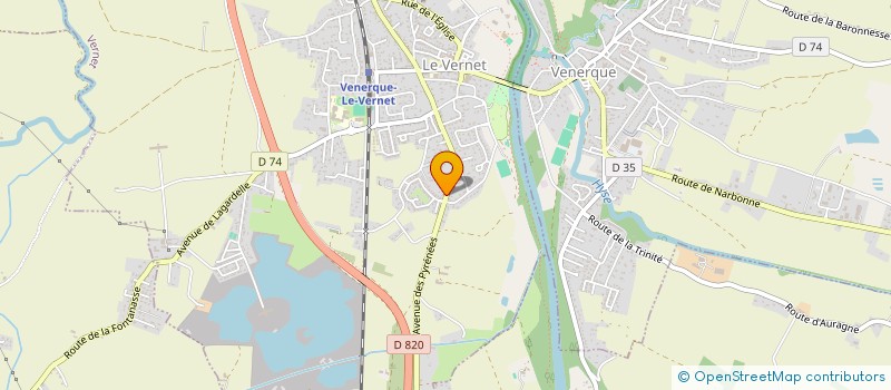 localisation de l'entreprise 498 866 607  à VENERQUE