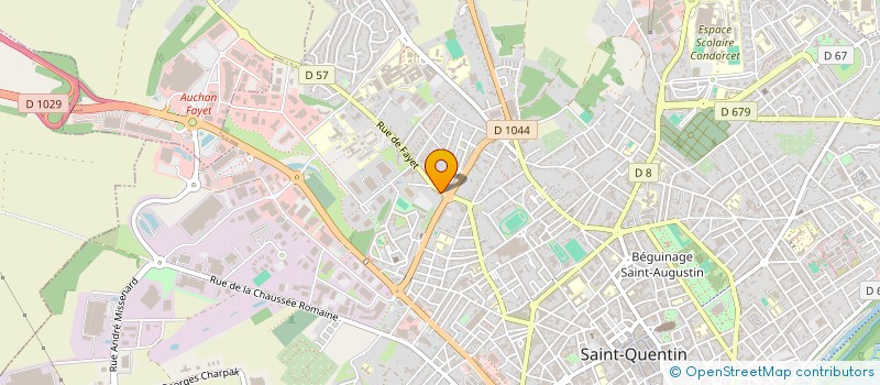 localisation de l'entreprise 498 880 863 à SAINT-QUENTIN