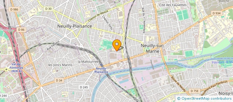 localisation de l'entreprise 498 930 361 à NEUILLY-SUR-MARNE
