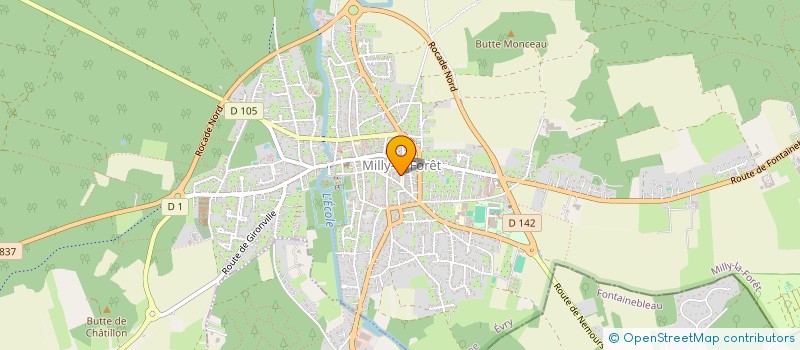 localisation de l'entreprise 498 933 167 à MELUN