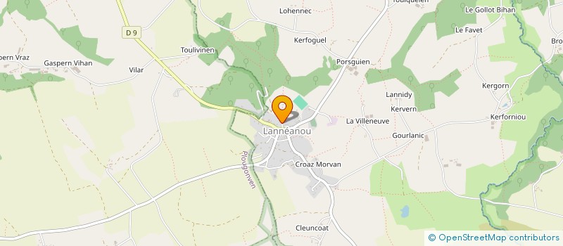 localisation de l'entreprise 498 966 191   LANNEANOU