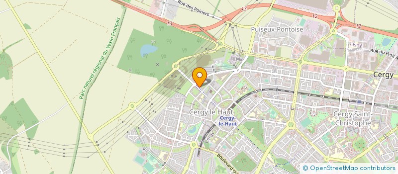 localisation de l'entreprise 498 982 123   CERGY