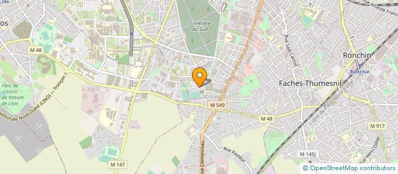 localisation de l'entreprise 499 002 657 à LILLE