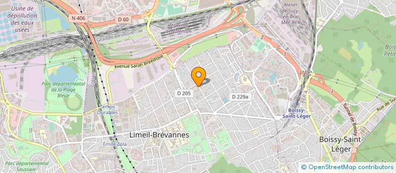 localisation de l'entreprise 499 029 460   LIMEIL-BREVANNES