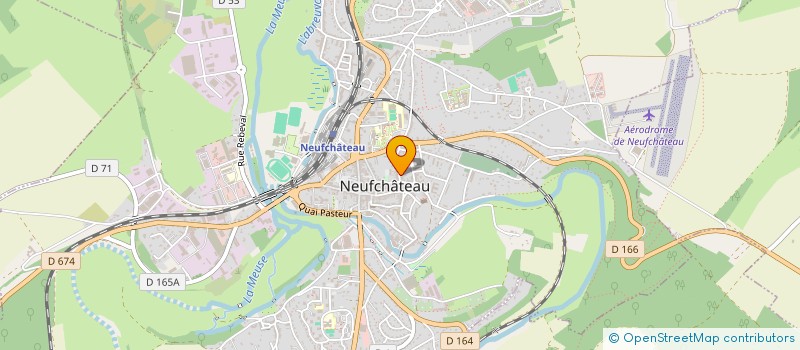 localisation de l'entreprise 499 035 673   NEUFCHATEAU