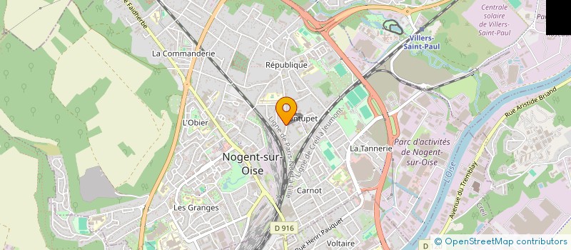 localisation de l'entreprise 499 102 028   NOGENT-SUR-OISE