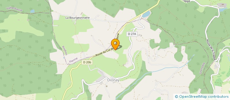 localisation de l'entreprise 499 104 727   SAINT ANTOINE L'ABBAYE