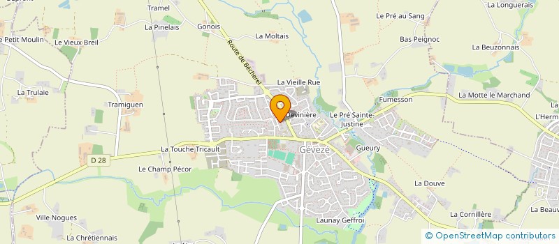 localisation de l'entreprise 499 106 771  à LES SABLES D'OLONNE