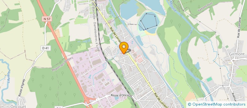 localisation de l'entreprise 499 170 991   THAON-LES-VOSGES