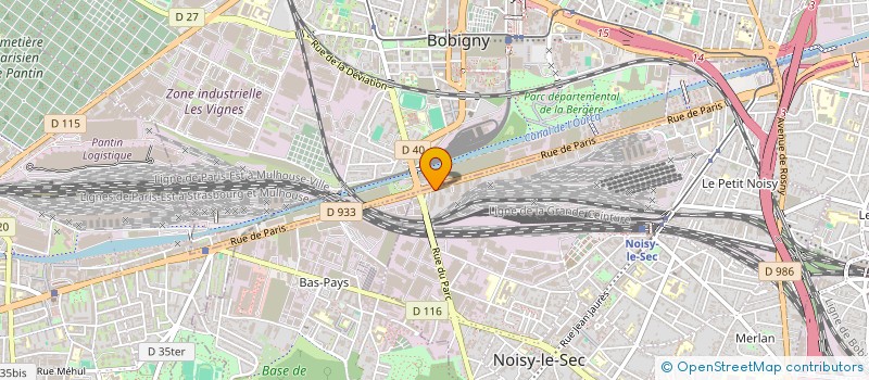 localisation de l'entreprise 499 192 037   NOISY-LE-SEC