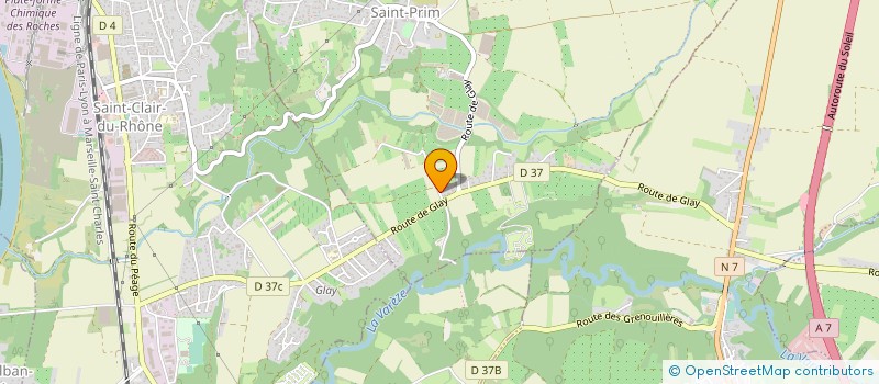 localisation de l'entreprise 499 227 528   SAINT-PRIM