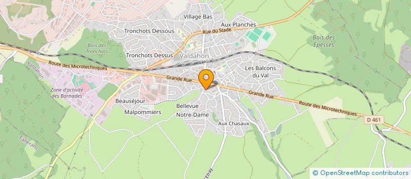 localisation de l'entreprise 499 232 171   VERCEL-VILLEDIEU-LE-CAMP