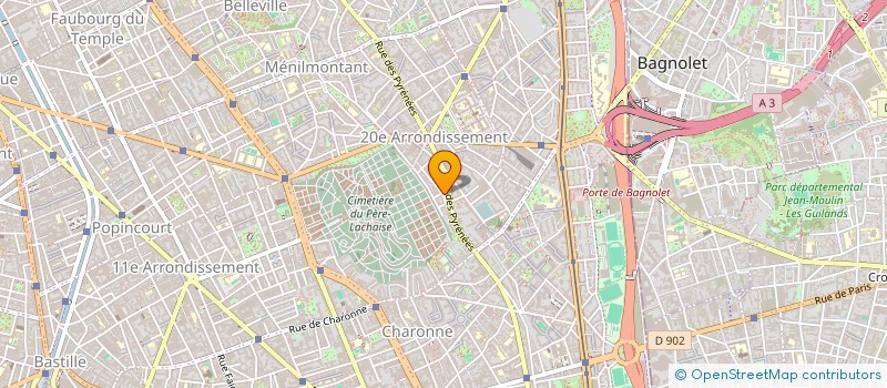 localisation de l'entreprise 499 314 110   PARIS