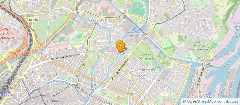 localisation de l'entreprise 499 322 865 à STRASBOURG