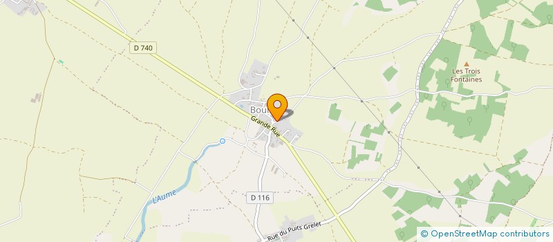 localisation de l'entreprise 499 345 411 à VALDELAUME