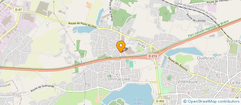 localisation de l'entreprise 499 383 016 à SAINT-NAZAIRE