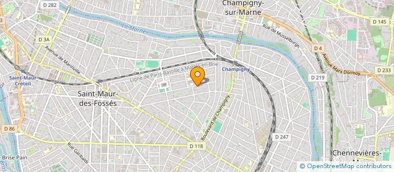 localisation de l'entreprise 499 417 053   VINCENNES