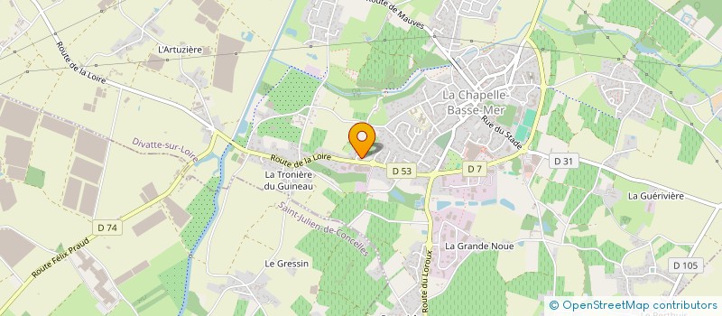 localisation de l'entreprise 499 425 742   DIVATTE-SUR-LOIRE