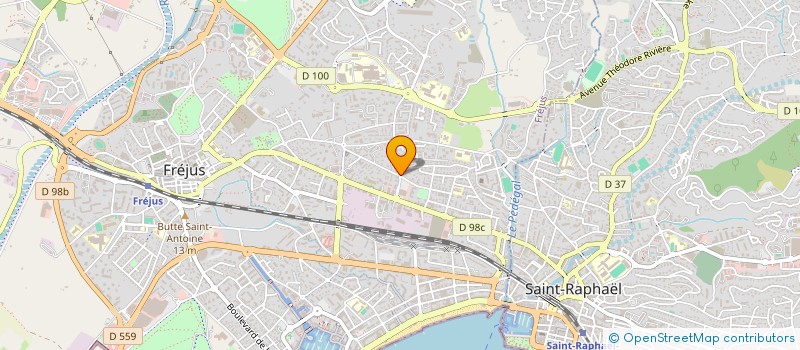 localisation de l'entreprise 499 436 939   ROQUEBRUNE-SUR-ARGENS