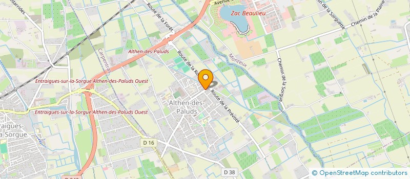 localisation de l'entreprise 499 465 177   ALTHEN-DES-PALUDS