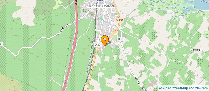 localisation de l'entreprise 499 502 086   SALSES-LE-CHATEAU