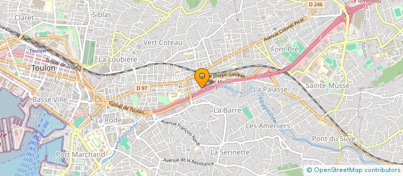 localisation de l'entreprise 499 506 483   TOULON