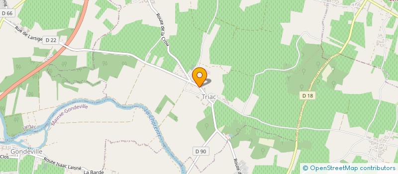 localisation de l'entreprise 499 528 933   LA TREMBLADE