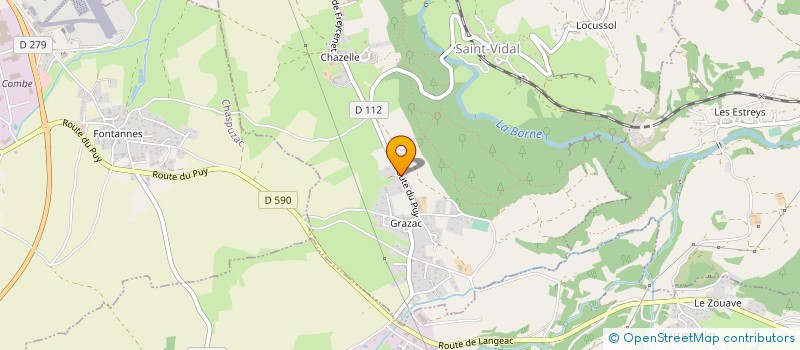 localisation de l'entreprise 499 534 113   CHASPUZAC