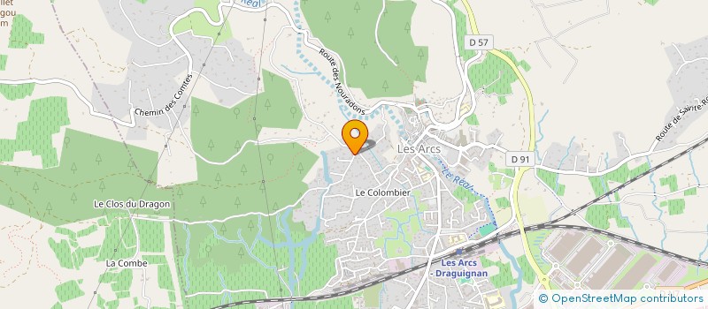 localisation de l'entreprise 499 545 184  à LES ARCS