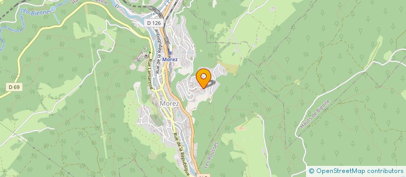 localisation de l'entreprise 499 581 825   BARATIER