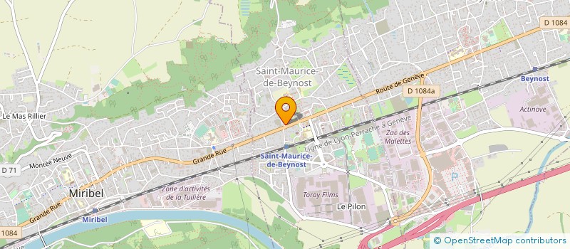 localisation de l'entreprise 499 584 498   LYON