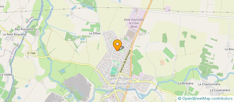 localisation de l'entreprise 499 609 766   SAINT-PHILBERT-DE-BOUAINE