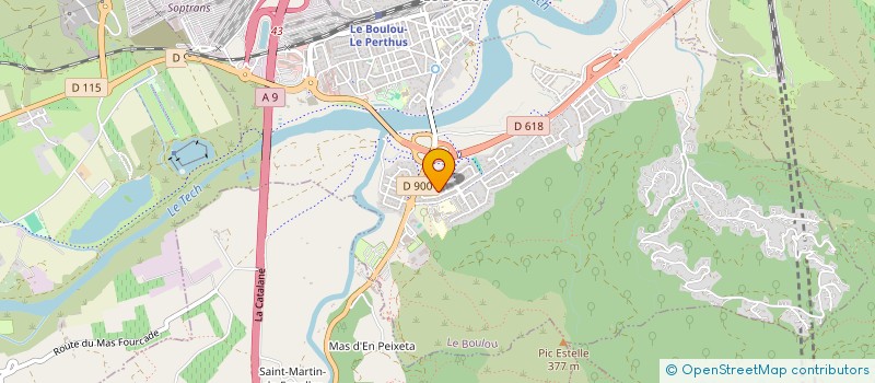 localisation de l'entreprise 499 619 419   LE BOULOU